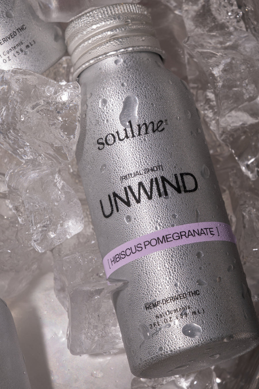 Unwind Ritual Shot chilled on ice